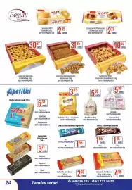 AT gazetka Strona 24: Ciasteczka TWEETT €40,52, Ciasteczka domowe kruche dekorowane €31,35