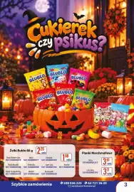 AT gazetka Strona 3: 1159 Cukierek czy psikus? BLUBLO BLUBLO BLUBLO BLUBLO BLUBLO BLUBLO Żelki Bublo 80 g Pianki Bubble Gum