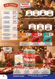 AT gazetka Strona 4: Pretzels Dr. Ensa €4,36, Dr. Ensa Pretzels Mleczna czekoladzie €4,19