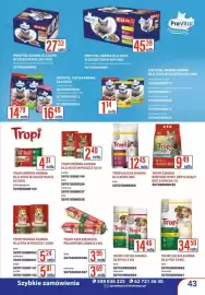 AT gazetka Strona 43: Tropi Sucha Karma Dla Kota €12,45, Tropi Sucha Karma Dla PSA €14,46