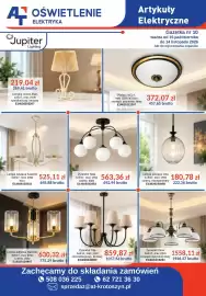 AT gazetka Strona 1: Lampa sufitowa Ramirez €630,32, Żyrandol Tilia €859,87