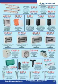 AT gazetka Strona 13: Puszka do złącza odgromowego - PZO €21,53, Skrzynka gruntaowa SZO odgromowo-probiercza 35.05 €64,21