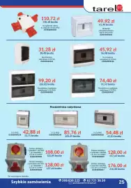 AT gazetka Strona 25: Rozdzielnicą natynkowa S-13 IP55 €85,76, Rozdzielnicą natynkową S-9 IP40 €45,92