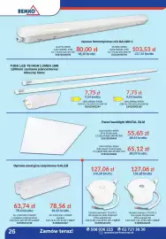 AT gazetka Strona 26: TUBA LED T8 HIGH LUMEN €7,75, Oprawa hermetyczna LED BALWIR 2 €80,00
