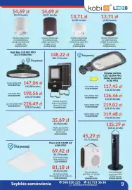 AT gazetka Strona 9: Panel LED DAVRO €35,69, Panel LED CAPRI G2 Kobi Pro €69,42