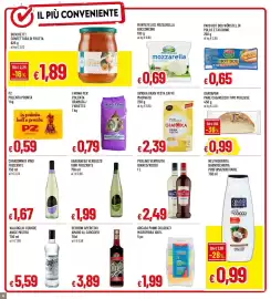 Volantino Famila Superstore Pagina 16: La polenta bell'e pronta PZ €0,59, Garganega Verduzzo Vino Frizzante €1,99