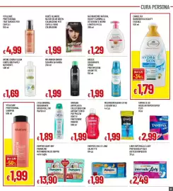 Volantino Famila Superstore Pagina 19: Pampers Baby-Dry Mutandino €13,90, Pampers Salviette Sole e Luna €1,99