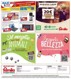 Volantino Famila Superstore Pagina 24: Inno-hit ih55uwb frame smart tv €299,00