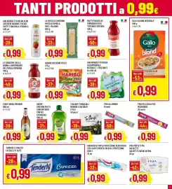 Volantino Famila Superstore Pagina 3: La pasta di Camerino pasta di semola €0,99, Tuscany tovaglioli morbidi e decorati €0,99