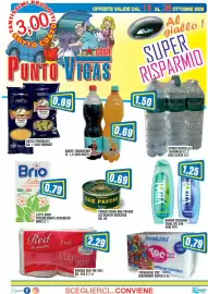 Volantino Punto Vigas Pagina 1: Latte Brio parzialmente scremato €0,79, Bobina red tre veli €2,29