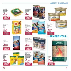 Volantino Futura Supermercati Pagina 19: Crocchette Miglior Cane manzo/junior pollo €3,39, Special Dog vitello/pollo €1,49