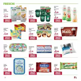 Volantino Futura Supermercati Pagina 2: Muu muu mini CAMEO €1,99, Philadelphia classica €1,79
