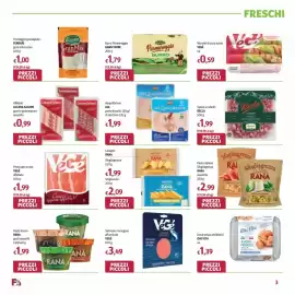 Volantino Futura Supermercati Pagina 3: Speck a cubetti Recla €1,99, Salmone norvegese affumicato VEGÈ €3,49