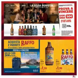 Volantino Futura Supermercati Pagina 30: Birra RAFFO grezza €1,39, Birra RAFFO classica €1,99