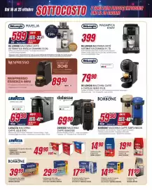 Volantino Trony Pagina 14: Lavazza macchina caffè jolie evo €69,90, Didiesse macchina caffè darkside €69,90