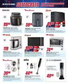 Volantino Trony Pagina 15: Moulinex friggitrice ad aria ez245b easy fry max €59,90, Whirlpool microonde mwp 203 sb €99,90