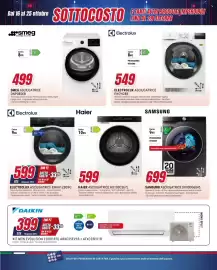 Volantino Trony Pagina 22: Electrolux asciugatrice €549,00, SMEG asciugatrice DNP08SEB €499,00