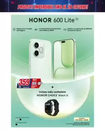Volantino Trony Pagina 24: HONOR 600 Lite €359,00