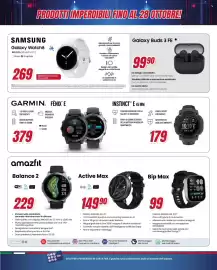Volantino Trony Pagina 25: Galaxy Buds 3 FE €99,90, Amazfit Balance 2 €229,00