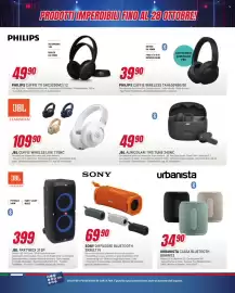 Volantino Trony Pagina 26: JBL Auricolari TWS Tune 245NC €49,90, JBL Cuffie Wireless Live 770NC €109,90