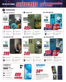 Volantino Trony Pagina 4: Motorola edge 70 5G €499,00, Brondi cellulare maxy €54,90