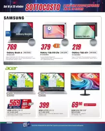 Volantino Trony Pagina 7: Galaxy Tab S10 Lite €379,00, Galaxy Tab A11+ €219,00