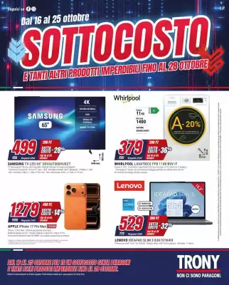 Volantino Trony