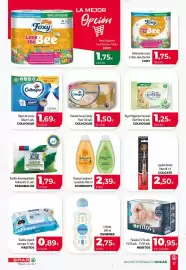 Folleto SPAR Lanzarote Página 12: Neritos pañales €10,95, Johnson's champú original o camomila €2,39