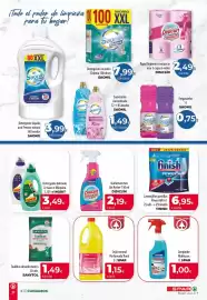 Folleto SPAR Lanzarote Página 17: Disiclin quitamanchas oxi active €2,19, SPAR lejía normal perfumada floral €1,15