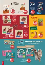 Folleto SPAR Lanzarote Página 19: Purina One Alimento húmedo para gato €1,99, Purina Friskies Adult €9,50