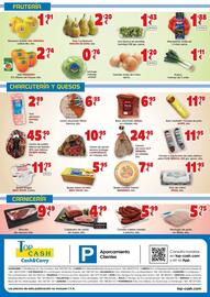 Folleto TOP Cash & Carry Página 12: Uva blanca sin semillas €1,43, Campodulce centro de jamón serrano bodega €10,95