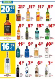 Folleto TOP Cash & Carry Página 4: The london n°1 €19,95, Smirnoff vodka red €10,39