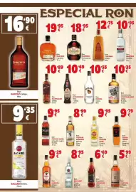 Folleto TOP Cash & Carry Página 6: Ron Barceló blanco €10,95, Ron Bacardí Carta Blanca €8,95