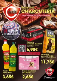 Folleto Claudio Página 1: Especial claudio CHARCUTERÍA Precios válidos del 15 al 28 de octubre de 2026 SORTEAMOS PARAGUAS DE