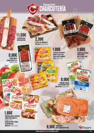 Folleto Claudio Página 3: Finissimas lonchas campofrío €1,69, Navidul chorizo ibérico €0,90