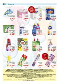 Folleto SPAR Página 8: Fairy lavavajillas platinum plus €6,29, Handy Bag bolsa basura €3,04