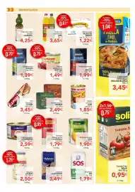 Folleto SPAR Página 4: SOS arroz largo €1,79, La Asturiana garbanzo €3,49