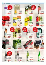 Folleto SPAR Página 6: Mahou cerveza 0,0 tostada €2,85, 1906 cerveza €5,45