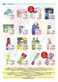 Folleto SPAR Página 8: Fairy lavavajillas platinum plus €6,29, Handy Bag bolsa basura €3,04