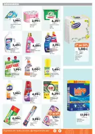 Folleto Supermercados Aquí Página 7: Somat todo en 1 gel €4,99, Ajax limpiadores piñero/primavera €1,99