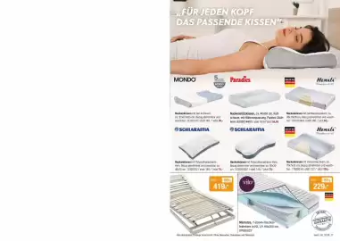 Opti Wohnwelt Prospekt Seite 17: Hemafa Nackenkissen €109,00, SCHLARAFFIA Nackenkissen €79,00