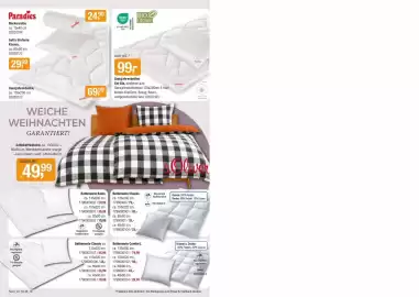Opti Wohnwelt Prospekt Seite 18: Paradies Nackenrolle €24,90, Ganzjahresbetten Set Bio €99,00