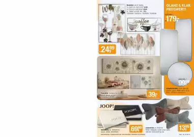 Opti Wohnwelt Prospekt Seite 21: Leseknochen €13,99, JOOP! Wohndecke €69,99