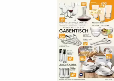 Opti Wohnwelt Prospekt Seite 23: Essig- & Öl-Zerstäuber-Set €8,99, Salz- und Pfefferstreuer €4,99