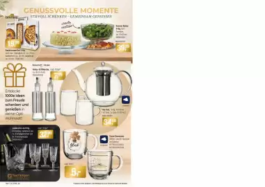 Opti Wohnwelt Prospekt Seite 30: Tasse Emozione. LEONARDO €5,00, Nachtmann Celebration-Set 5tlg. €32,99