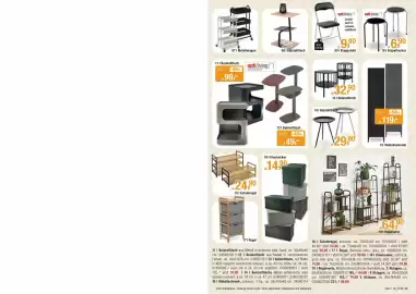 Opti Wohnwelt Prospekt Seite 9: Opti living Klappstuhl €9,90, Beistelltisch €29,90