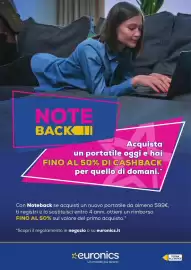 Volantino Euronics Pagina 5: Noteback