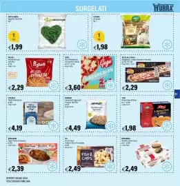 Volantino Hurrà Pagina 11: VIS Fish & Chips €2,49, Wiva Mare Sugo Pronto ai Gamberi €2,39