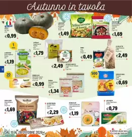 Volantino Hurrà Pagina 12: Polenta Istantanea Molino Riva €0,69, Nonna Elde Crème Caramel con caramellato pronto €1,19