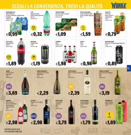 Volantino Hurrà Pagina 13: Fresca Passione Succo di Arancia 100% €1,59, Yoga Optimum Succhi di Frutta assortiti €1,09